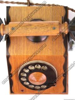 Photo Texture of Old Wooden Phone 0010